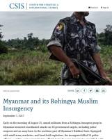Myanmar and its Rohingya Muslim Insurgency