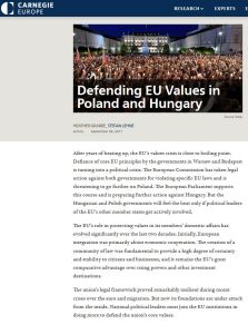 Defending EU Values in Poland and Hungary