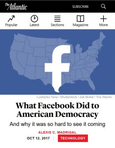 What Facebook Did to American Democracy