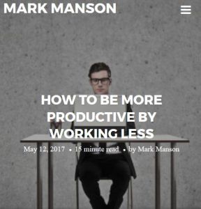 Wie man produktiver wird, indem man weniger arbeitet
