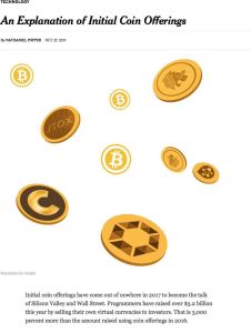 An Explanation of Initial Coin Offerings