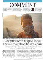 Chemists Can Help to Solve the Air-Pollution Health Crisis