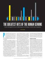 The Greatest Hits of the Human Genome