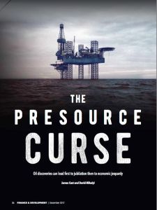 The Presource Curse