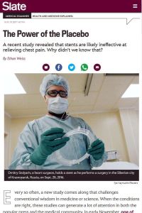 The Power of the Placebo