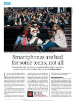 Smartphones Are Bad for Some Teens, Not All
