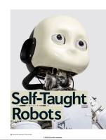 Self-Taught Robots