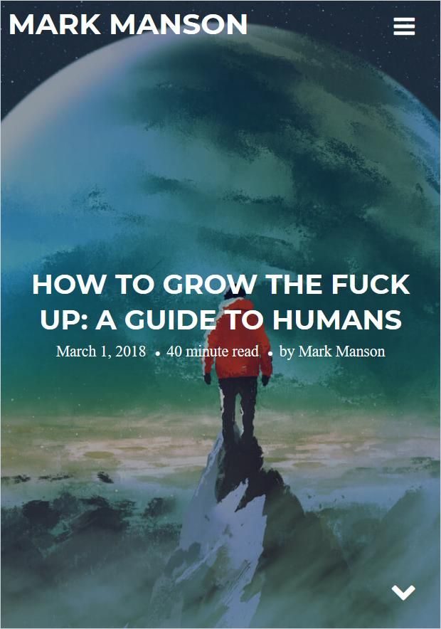 Image of: How to Grow the Fuck Up