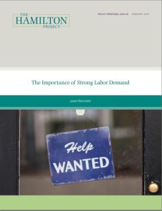 The Importance of Strong Labor Demand