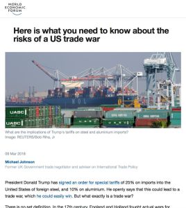 Here is what you need to know about the risks of a US trade war