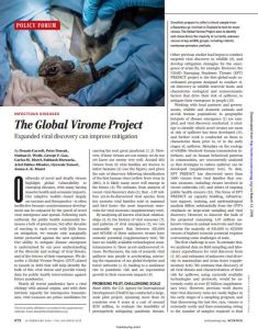 The Global Virome Project