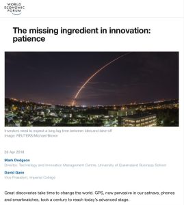 The Missing Ingredient in Innovation