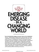 Emerging Disease in a Changing World