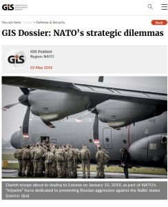 GIS Dossier: NATO’s strategic dilemmas