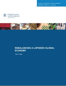 Rebalancing a Lopsided Global Economy