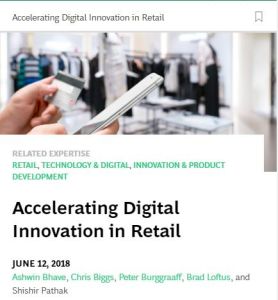 Accelerating Digital Innovation in Retail