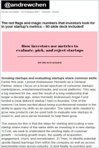 The Red Flags and Magic Numbers That Investors Look For in Your Startup’s Metrics summary
