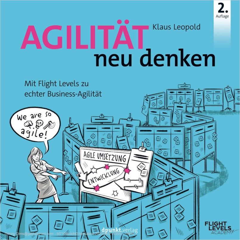 Agilität neu denken cover