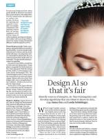 Design AI so that It&rsquo;s Fair