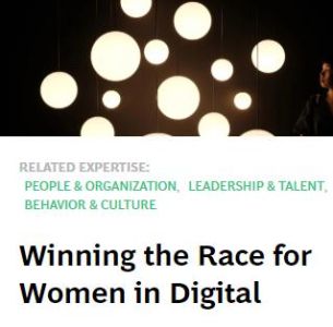 Winning the Race for Women in Digital