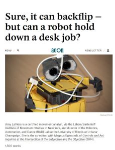 Sure, It Can Backflip – But Can a Robot Hold Down a Desk Job?