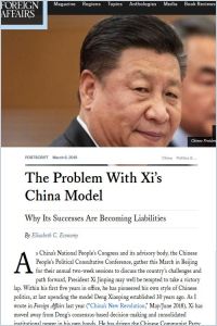 The Problem With Xi’s China Model summary