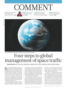 Four Steps to Global Management of Space Traffic
