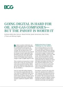 Going Digital Is Hard for Oil and Gas Companies – But the Payoff Is Worth It