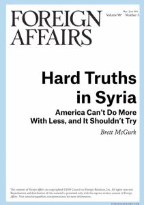 Hard Truths in Syria