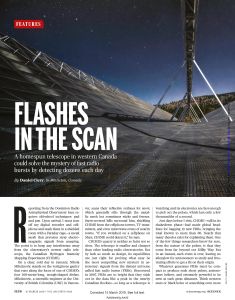 Flashes in the Scan