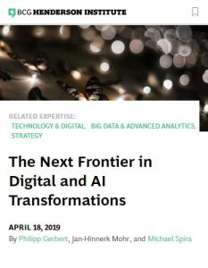 The Next Frontier in Digital and AI Transformations