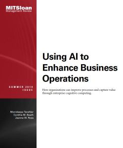 Using AI to Enhance Business Operations