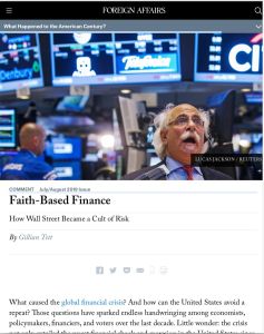 Faith-Based Finance