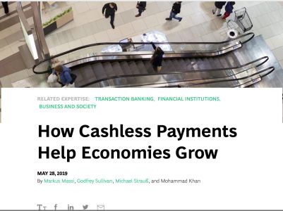 How Cashless Payments Help Economies Grow