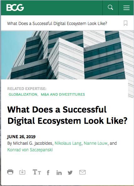 Image of: What Does a Successful Digital Ecosystem Look Like?