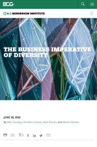 The Business Imperative of Diversity