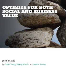 Optimize For Both Social and Business Value