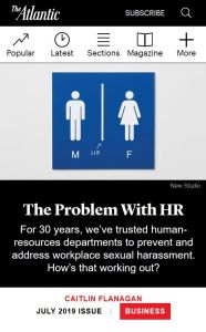 The Problem with HR