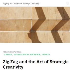 Zig-Zag and the Art of Strategic Creativity