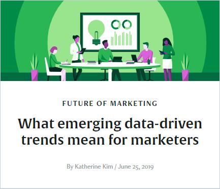 What Emerging Data-driven Trends Mean for Marketers cover