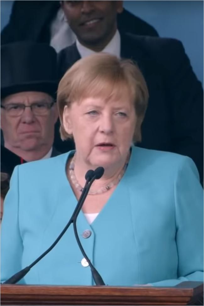 Image of: German Chancellor Angela Merkel’s Harvard Commencement Address