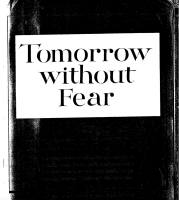 Tomorrow without Fear
