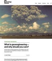 What is Geoengineering – and Why Should You Care?