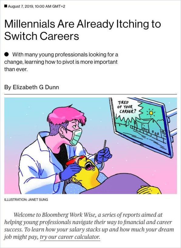 Image of: Millennials Are Already Itching to Switch Careers