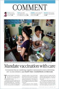 Mandate Vaccination with Care summary