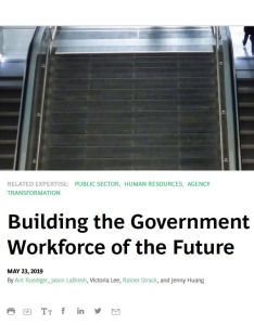 Building the Government Workforce of the Future