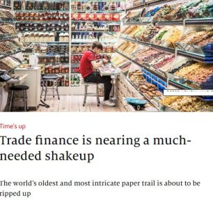 Trade finance is nearing a much-needed shakeup