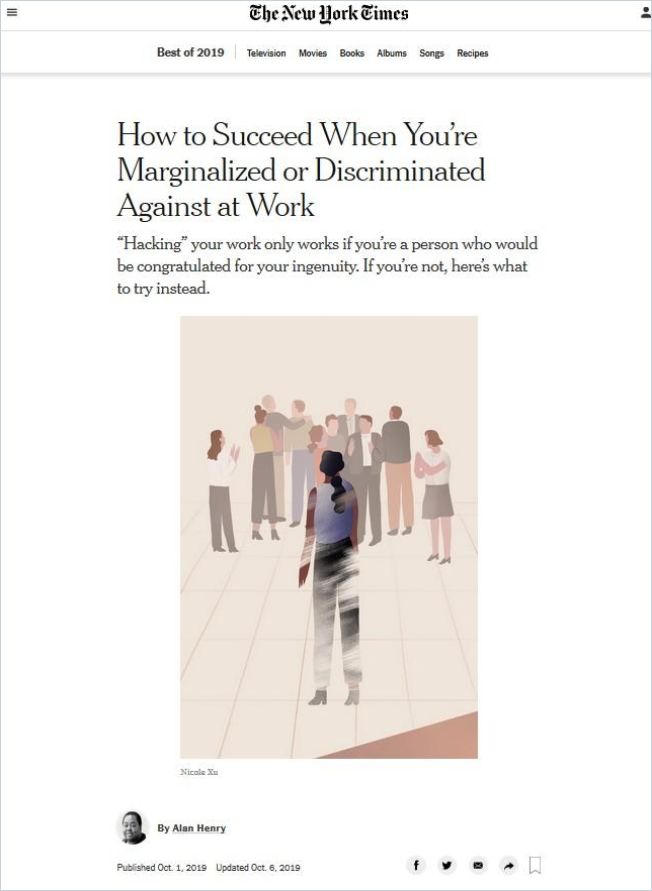 Image of: How to Succeed When You’re Marginalized or Discriminated Against at Work