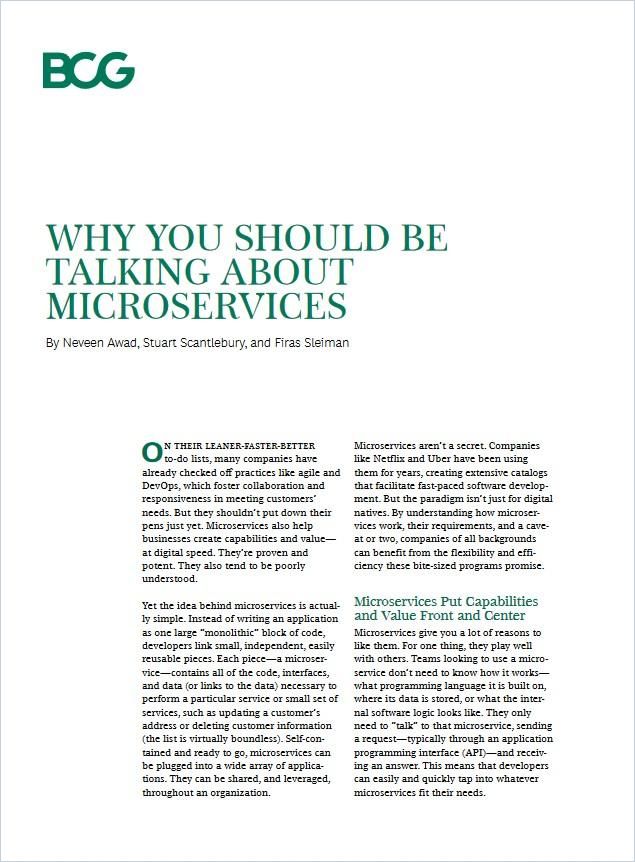 Image of: Why You Should Be Talking About Microservices