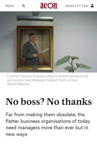 No Boss? No Thanks